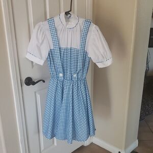 Wizard Of Oz-Dorothy -Blue Gingham Dress with White Blouse